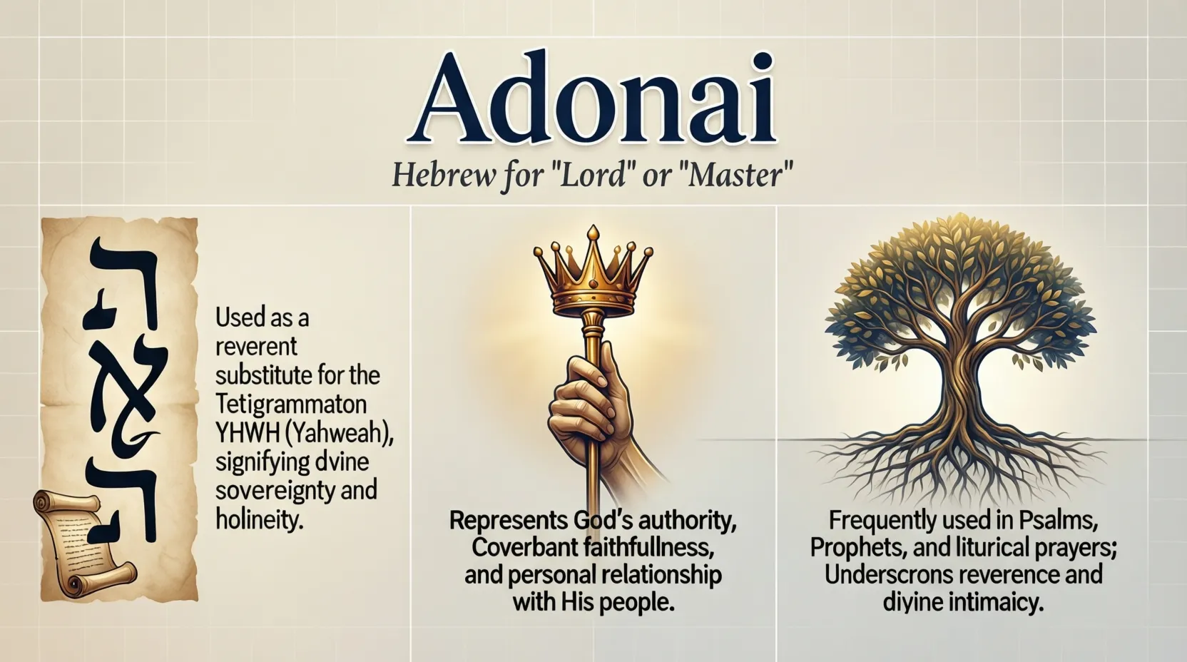 Adonai Meaning in the Bible