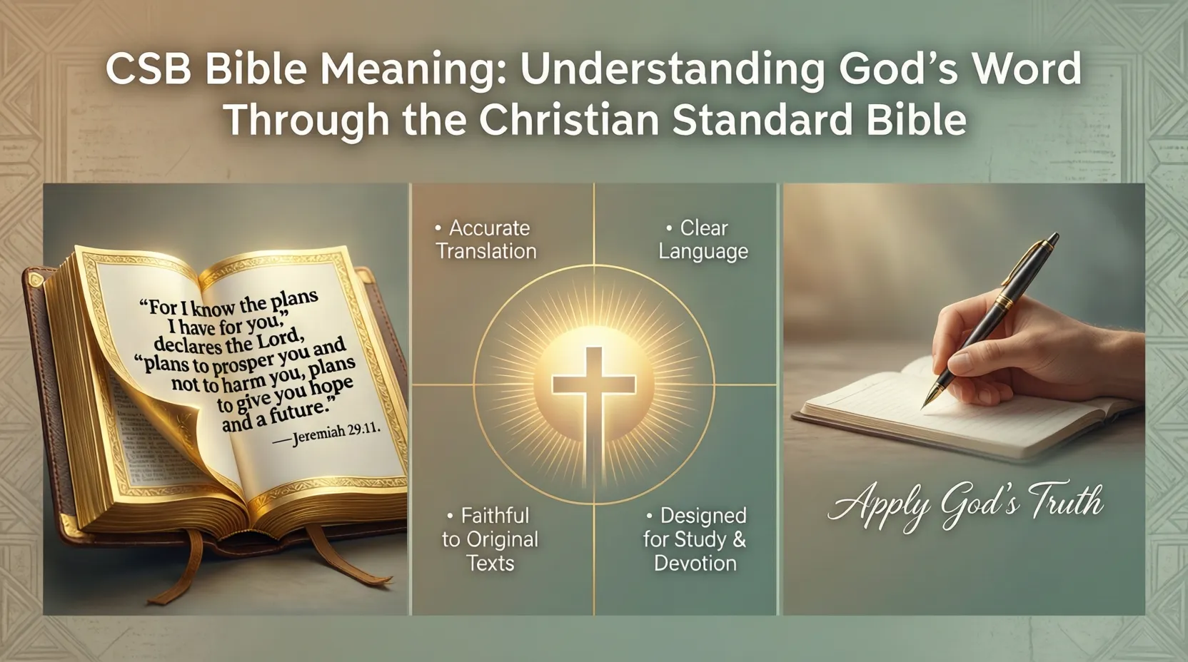 CSB Bible Meaning