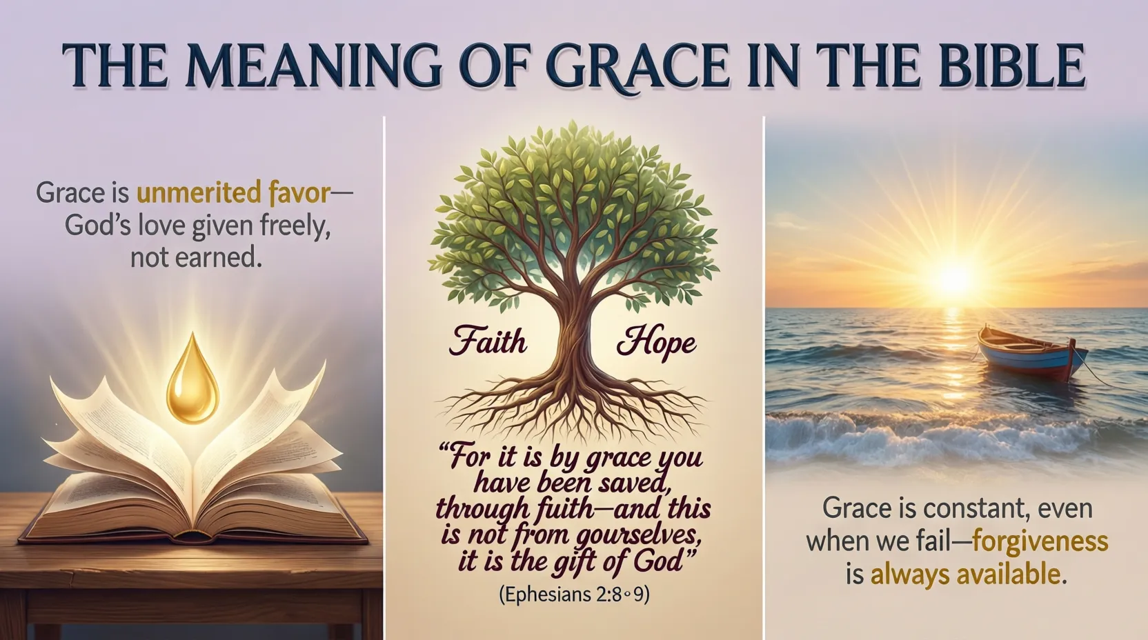 Meaning of Grace in the Bible