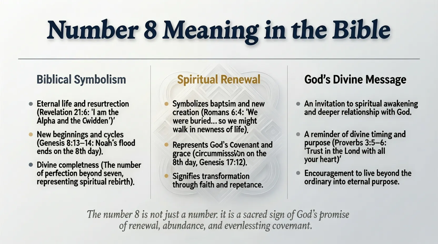 Number 8 Meaning in the Bible