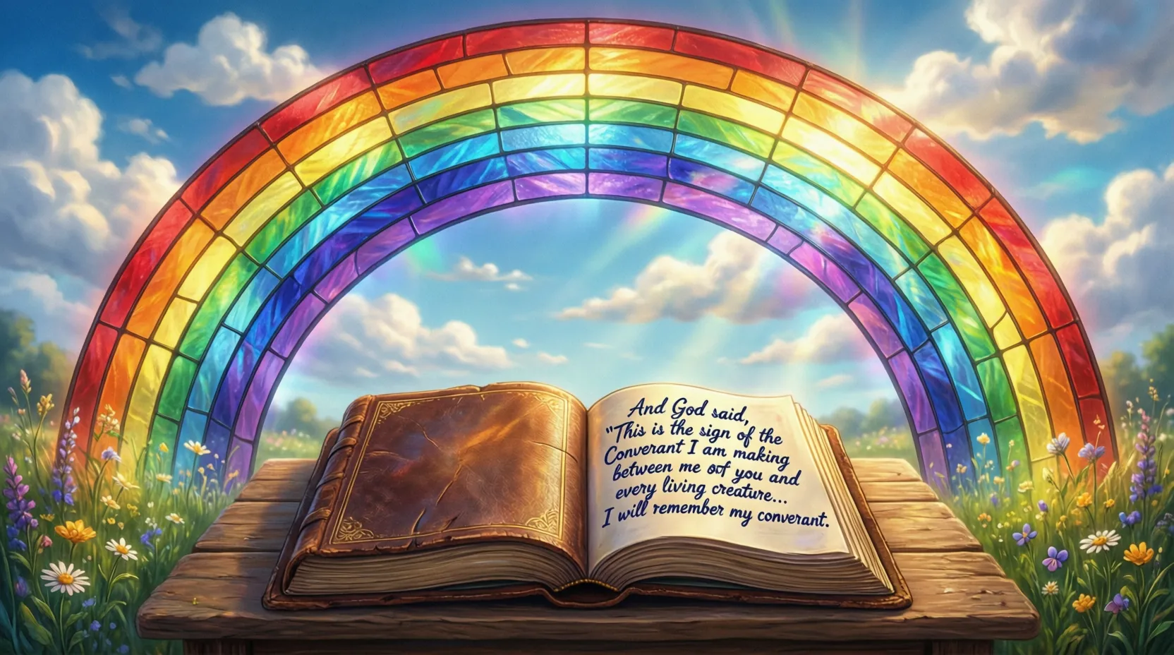 Rainbow Meaning Bible