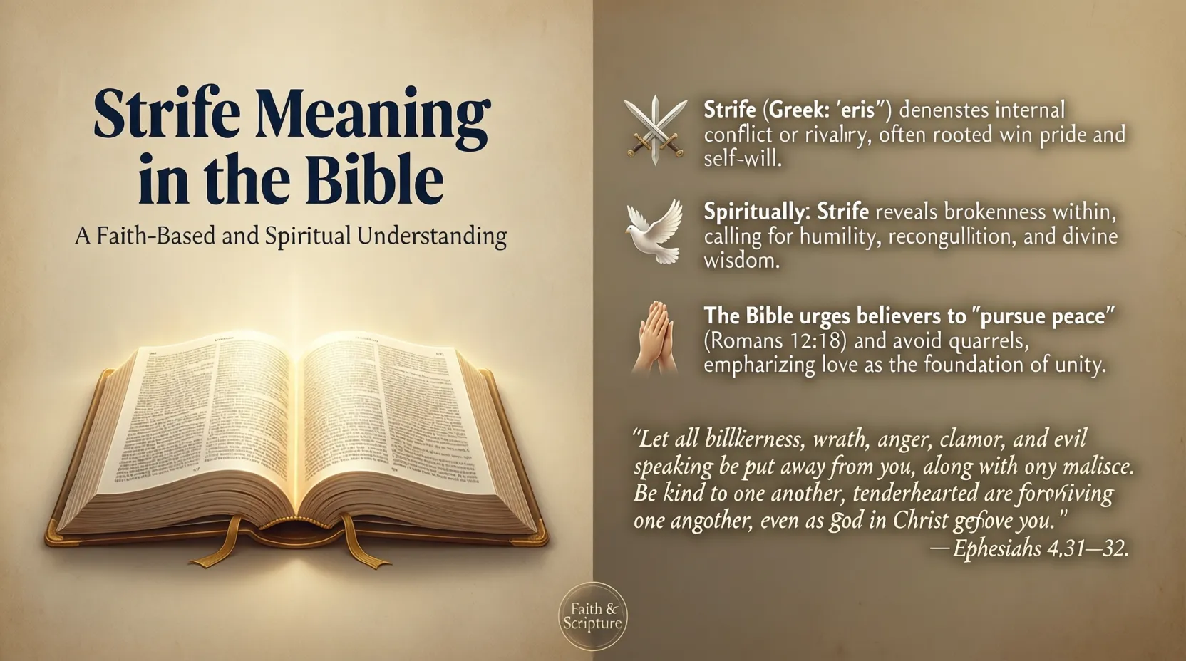Strife Meaning in the Bible
