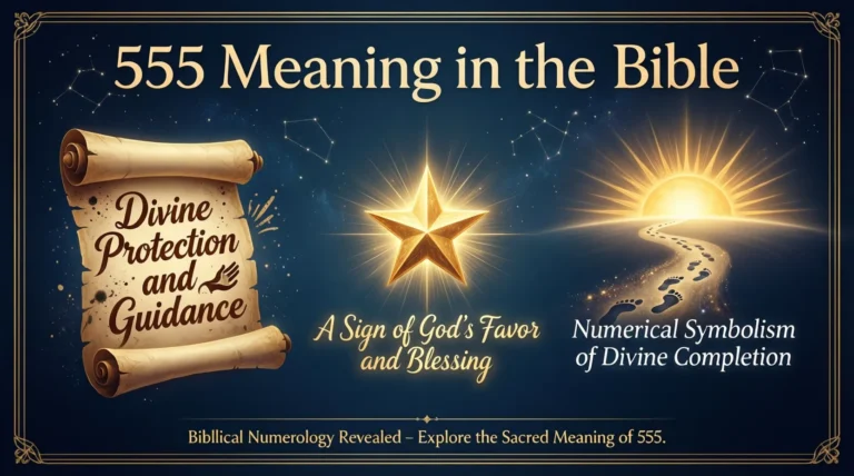 555 Meaning in the Bible