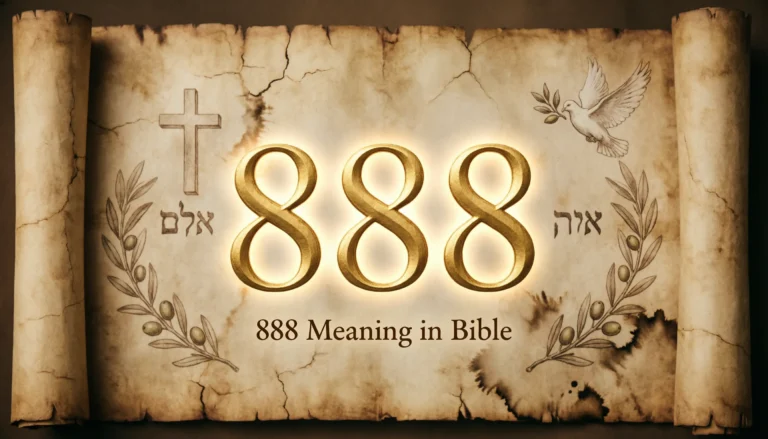 888 Meaning in Bible