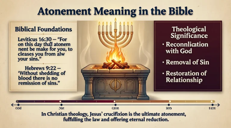 Atonement Meaning in the Bible