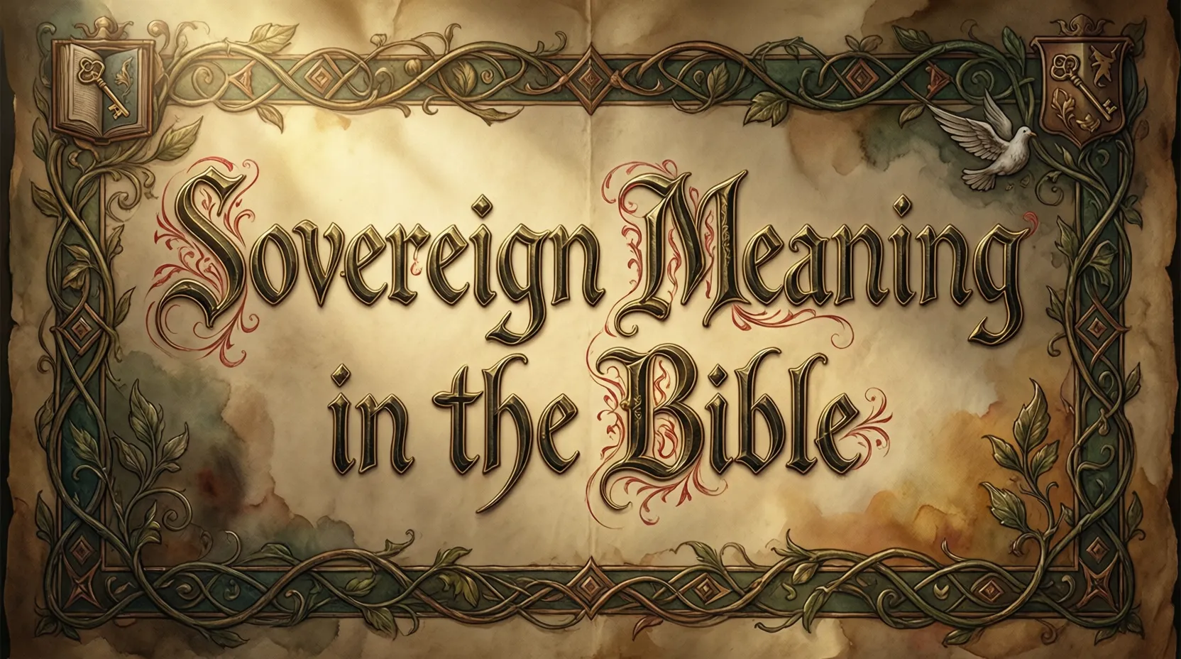 Sovereign Meaning in the Bible