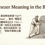 Ebenezer Meaning in the Bible
