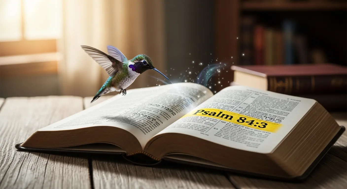 Hummingbird Meaning Bible