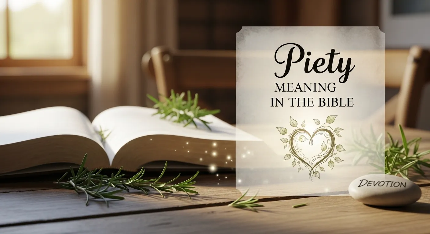Piety Meaning in the Bible