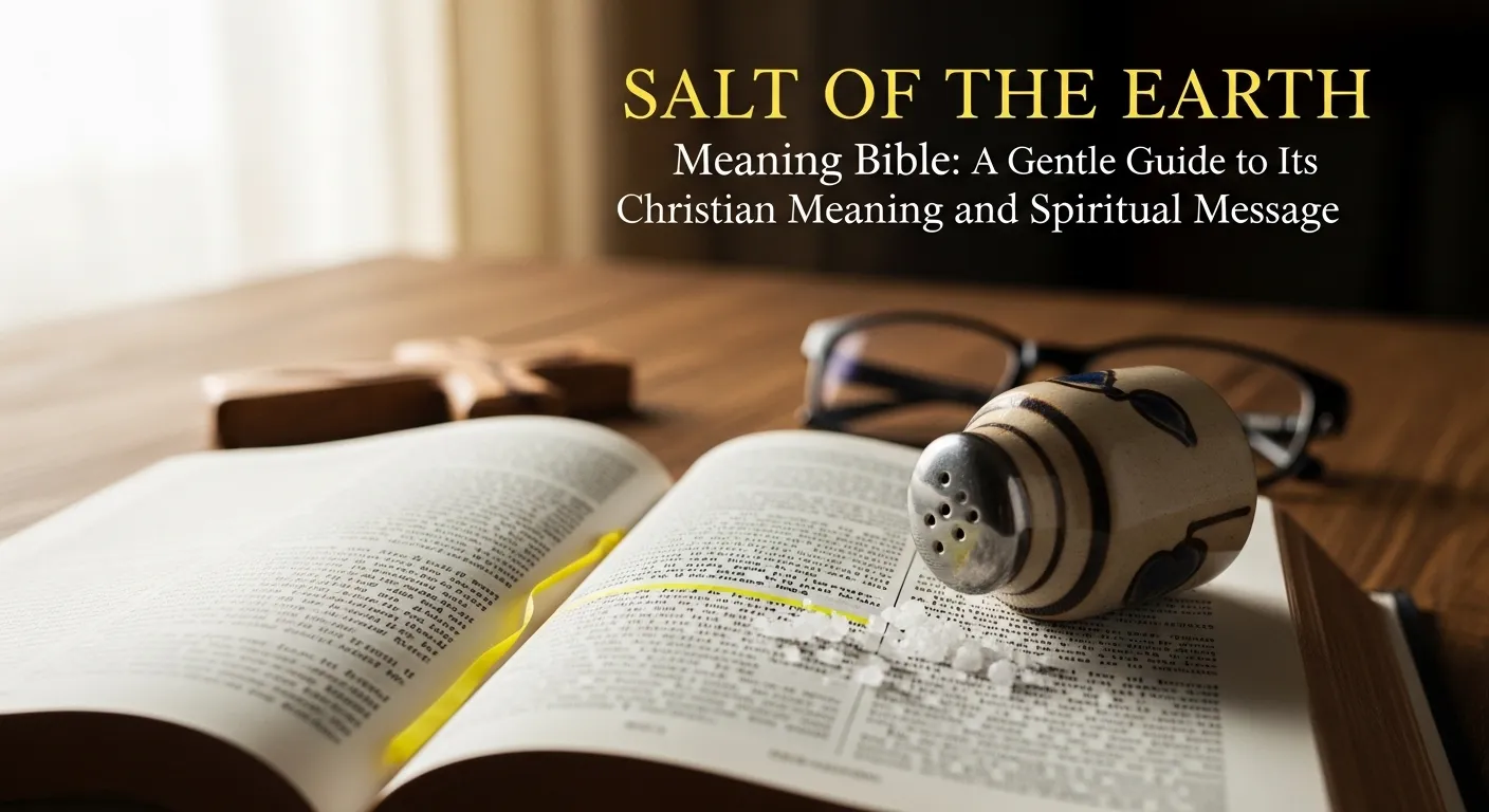 Salt of the Earth Meaning Bible
