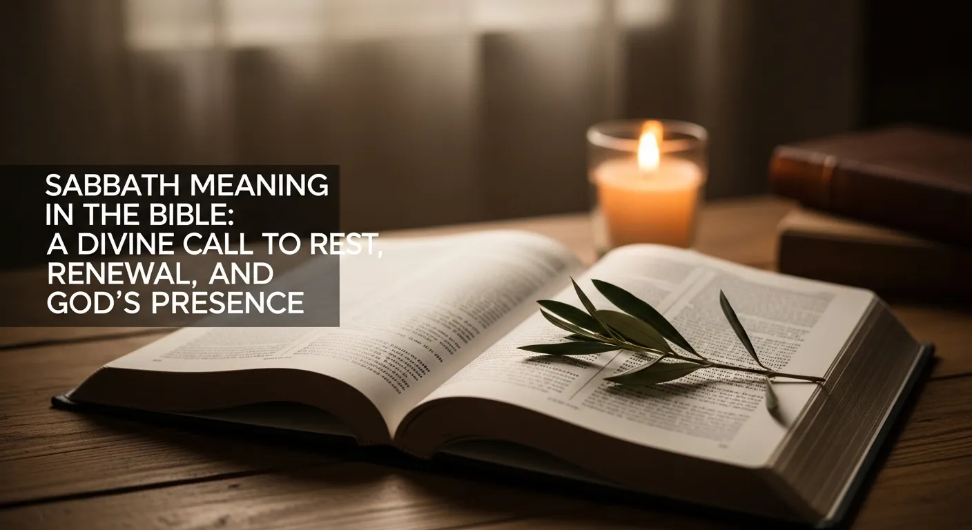 Sabbath Meaning in the Bible