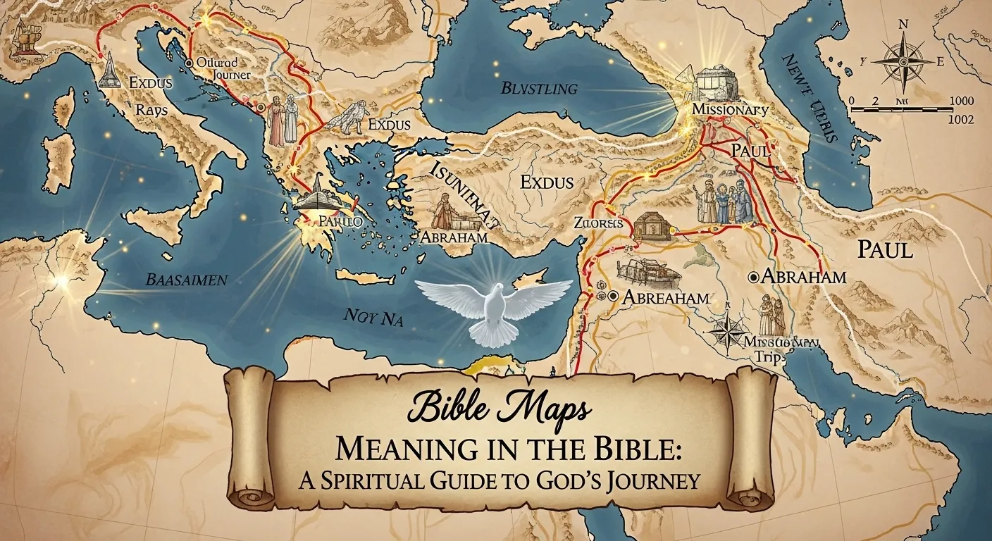 Bible Maps Meaning in the Bible