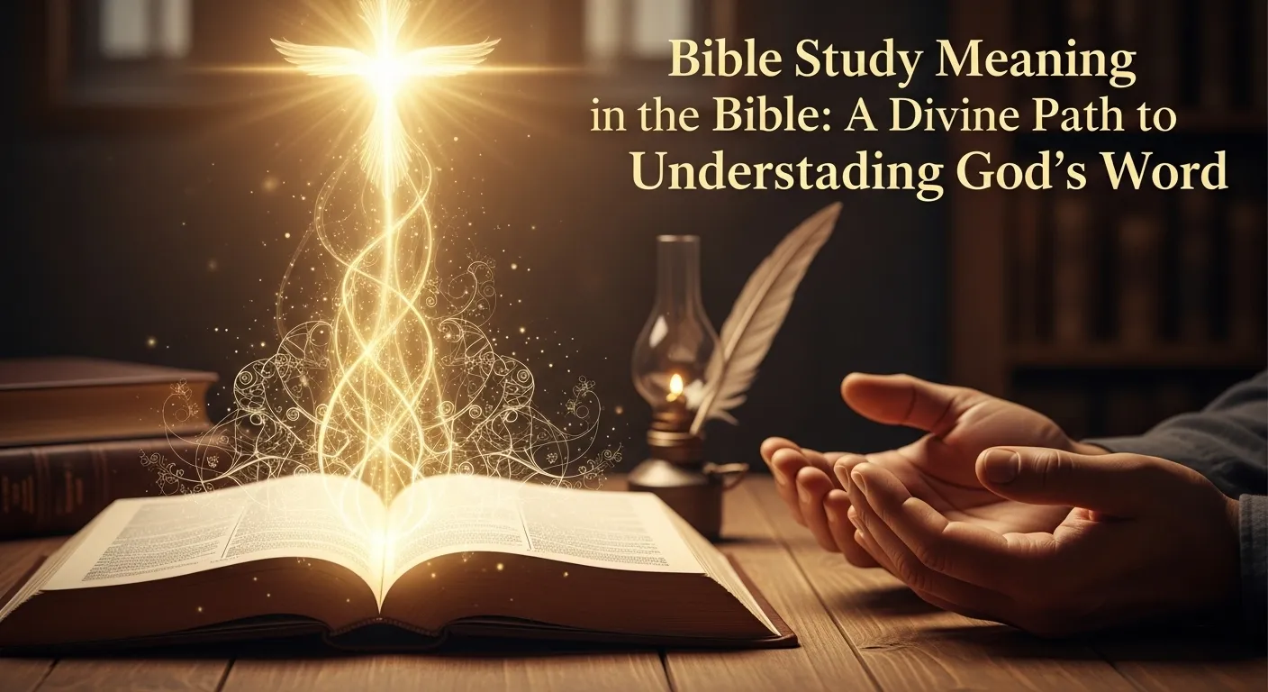 Bible Study Meaning in the Bible