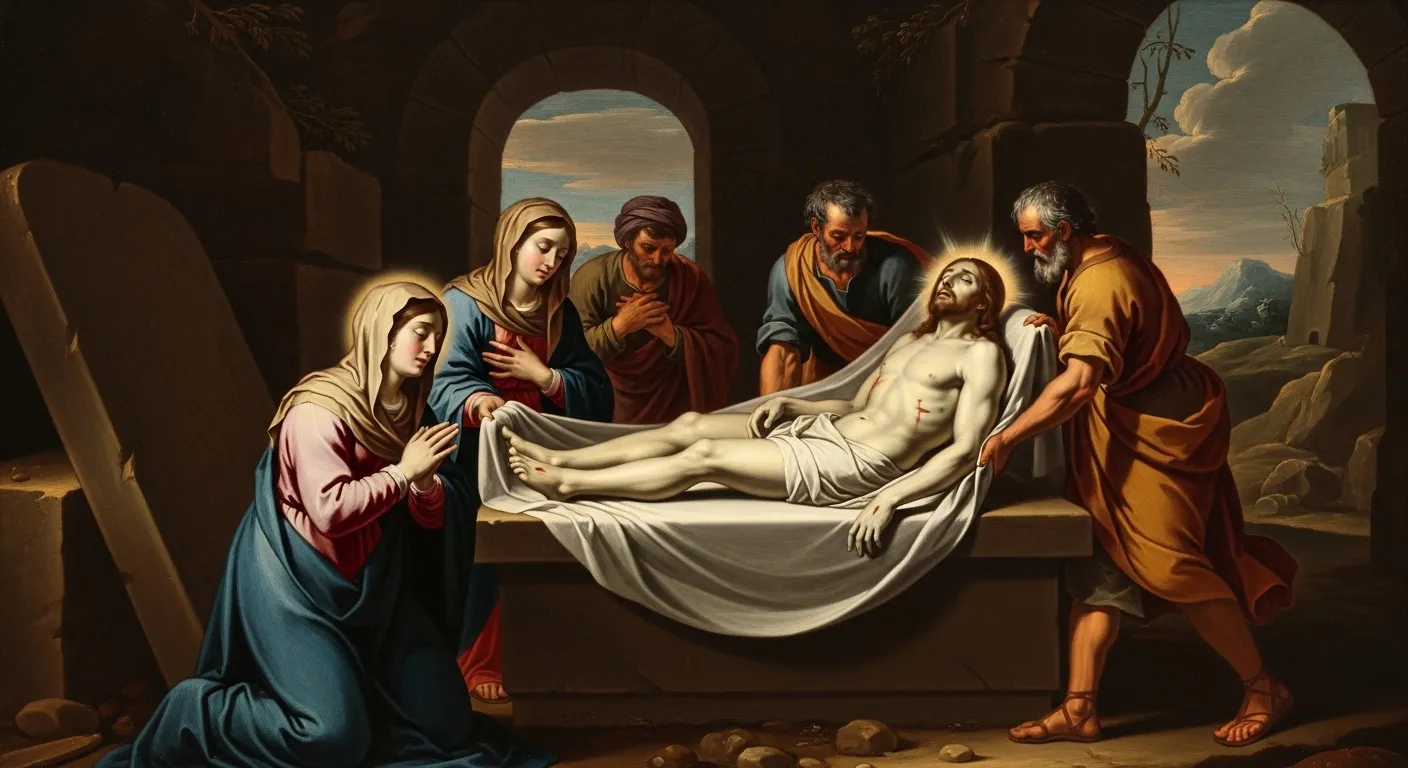 Burial of Jesus Meaning in the Bible