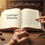 Contempt Meaning in the Bible