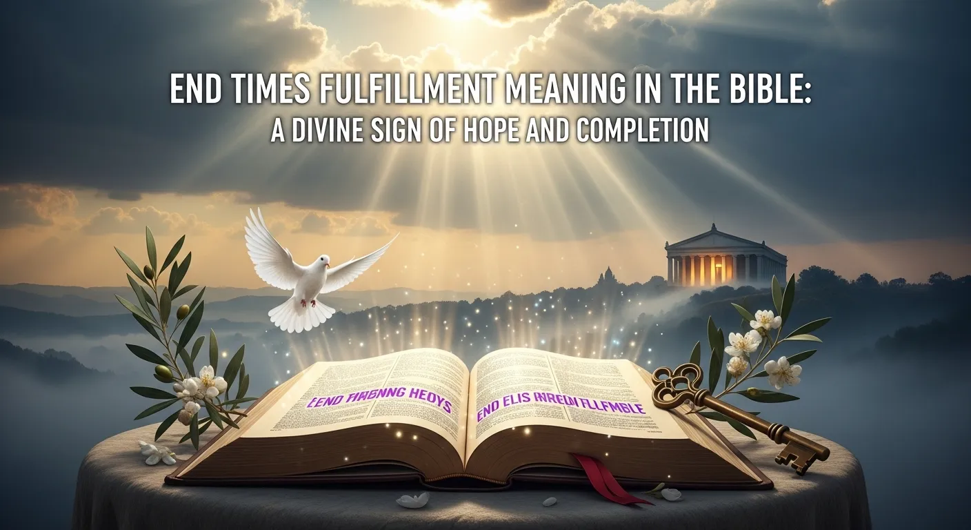 End Times Fulfillment Meaning in the Bible