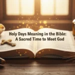 Holy Days Meaning in the Bible