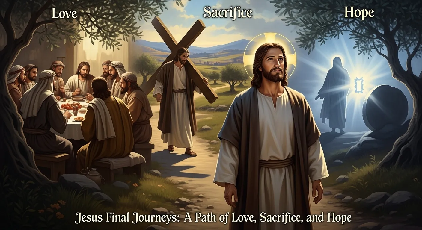 Jesus Final Journeys Meaning in the Bible