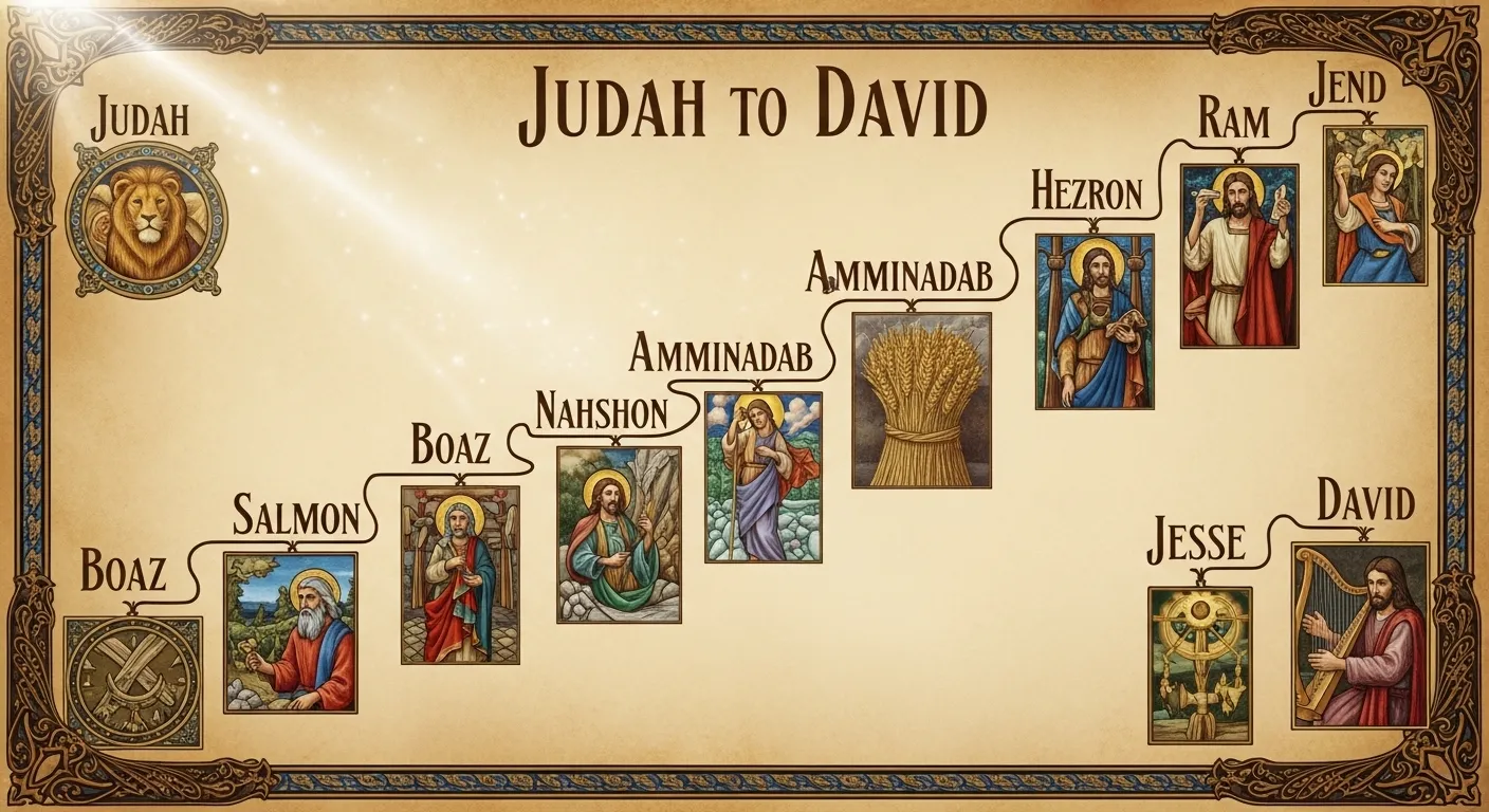 Judah to David Genealogy Meaning in the Bible