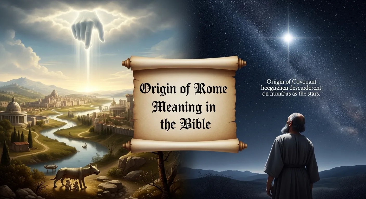 Origin of Rome Meaning in the Bible