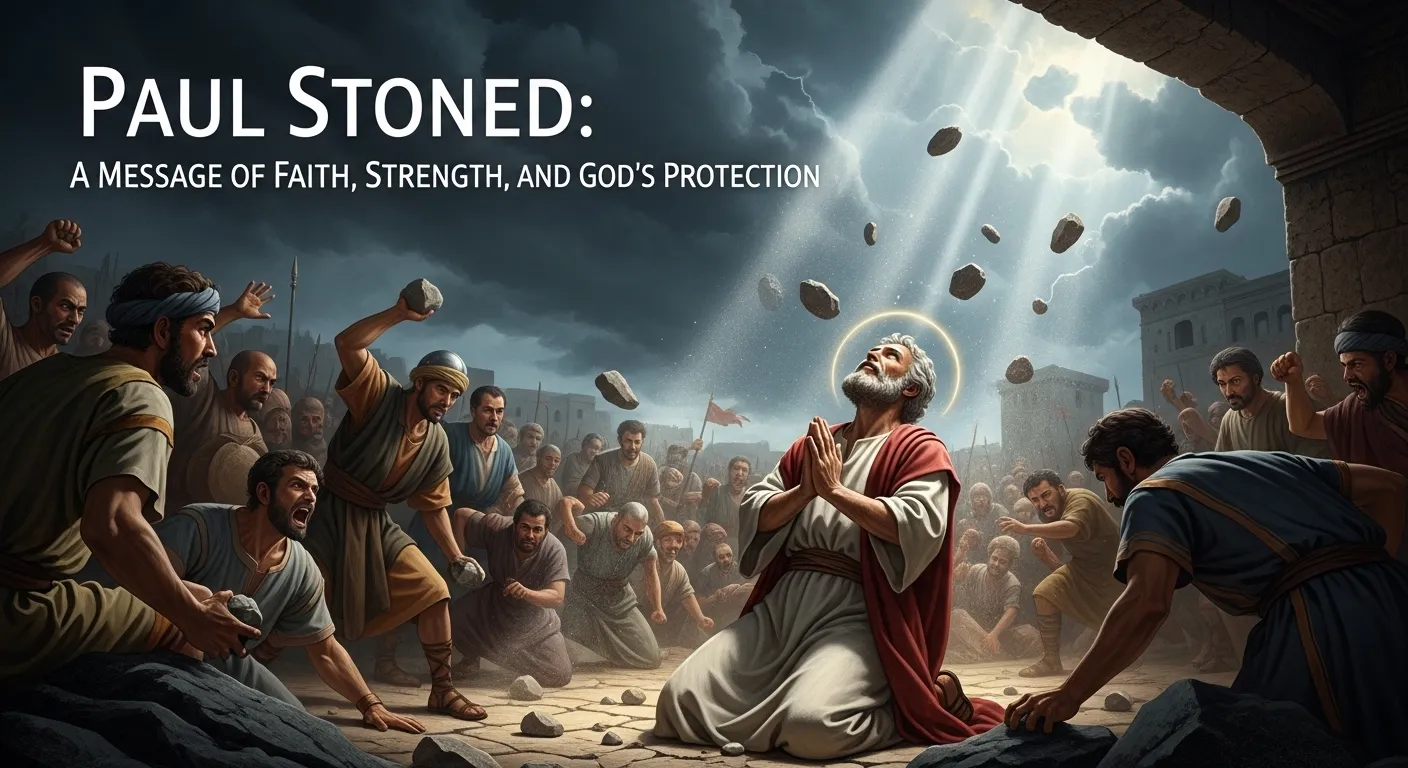 Paul Stoned Meaning in the Bible