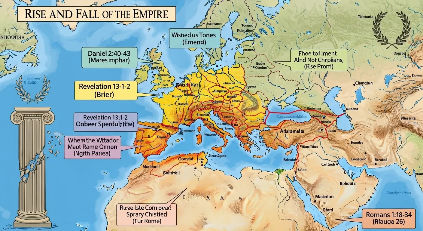 Rise and Fall of Roman Empire Meaning in the Bible