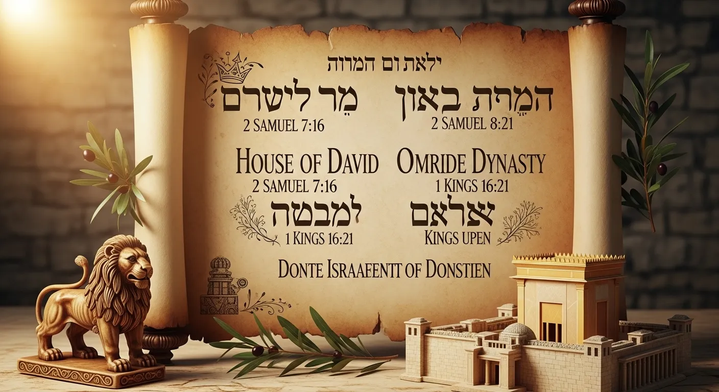 Ruling Dynasties of Israel Meaning in the Bible