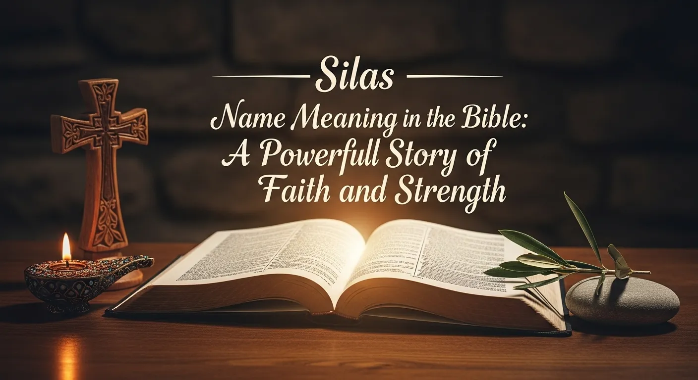 Silas Name Meaning in Bible
