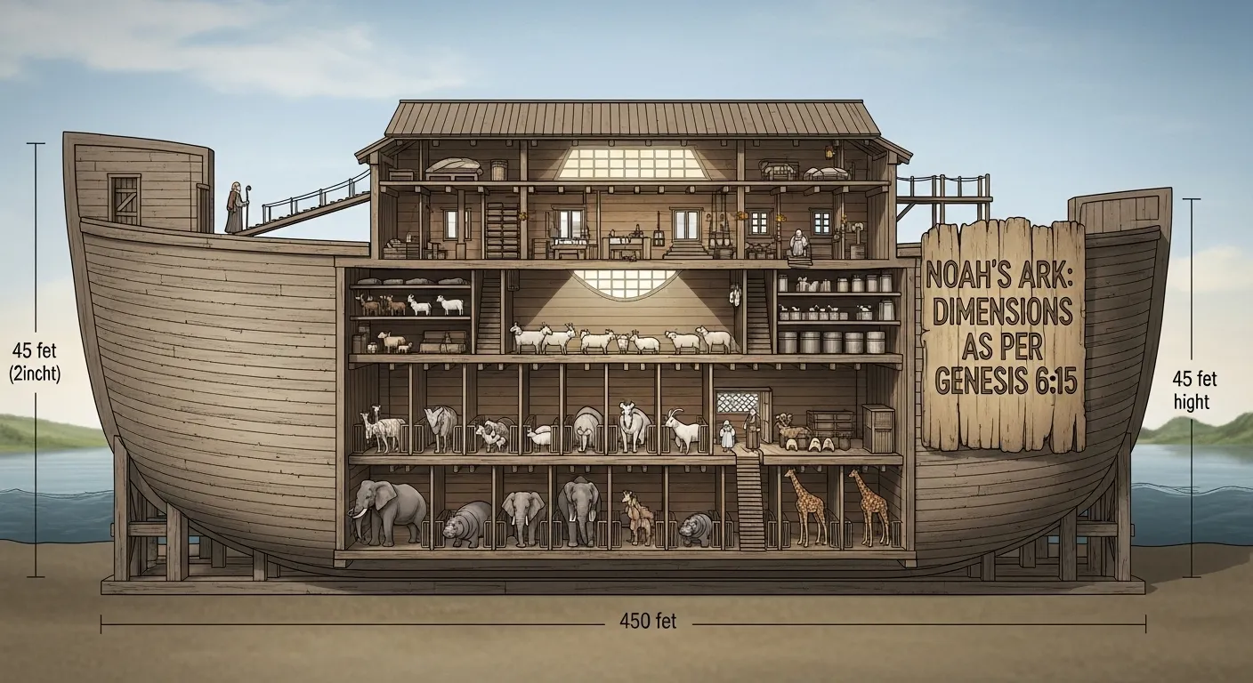 Size of Noah’s Ark Meaning in the Bible