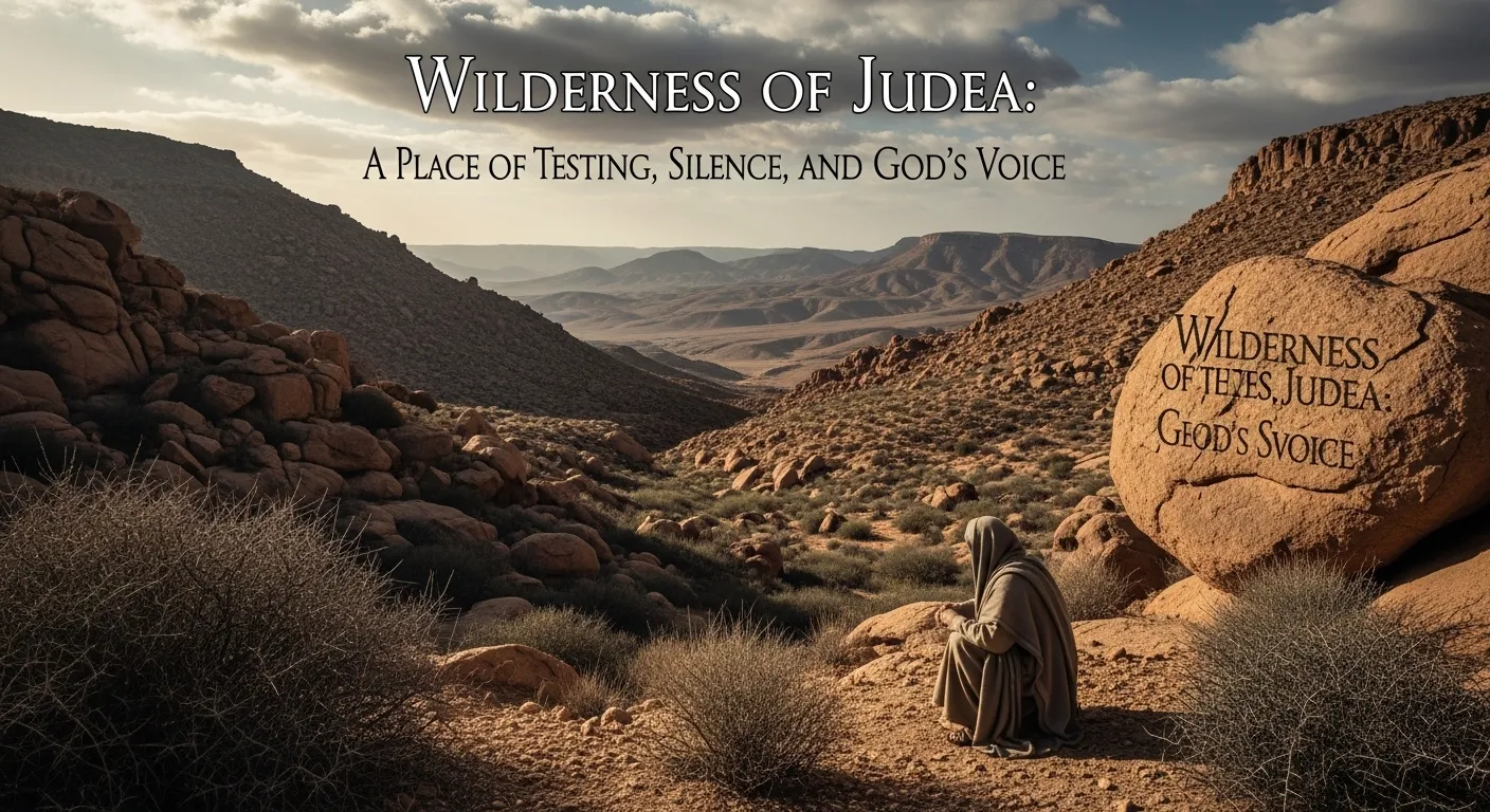 Wilderness of Judea Meaning in the Bible