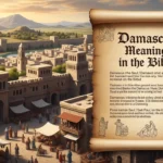 Damascus Meaning in the Bible