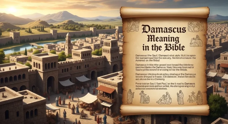 Damascus Meaning in the Bible