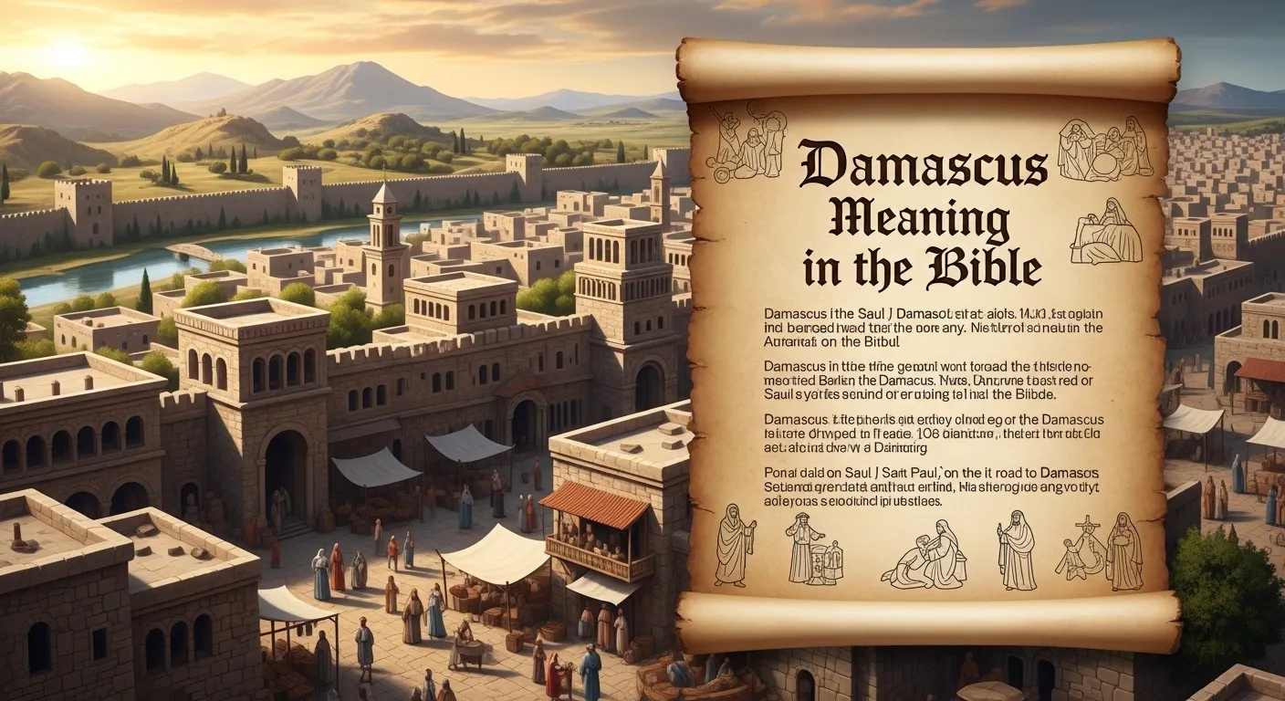 Damascus Meaning in the Bible