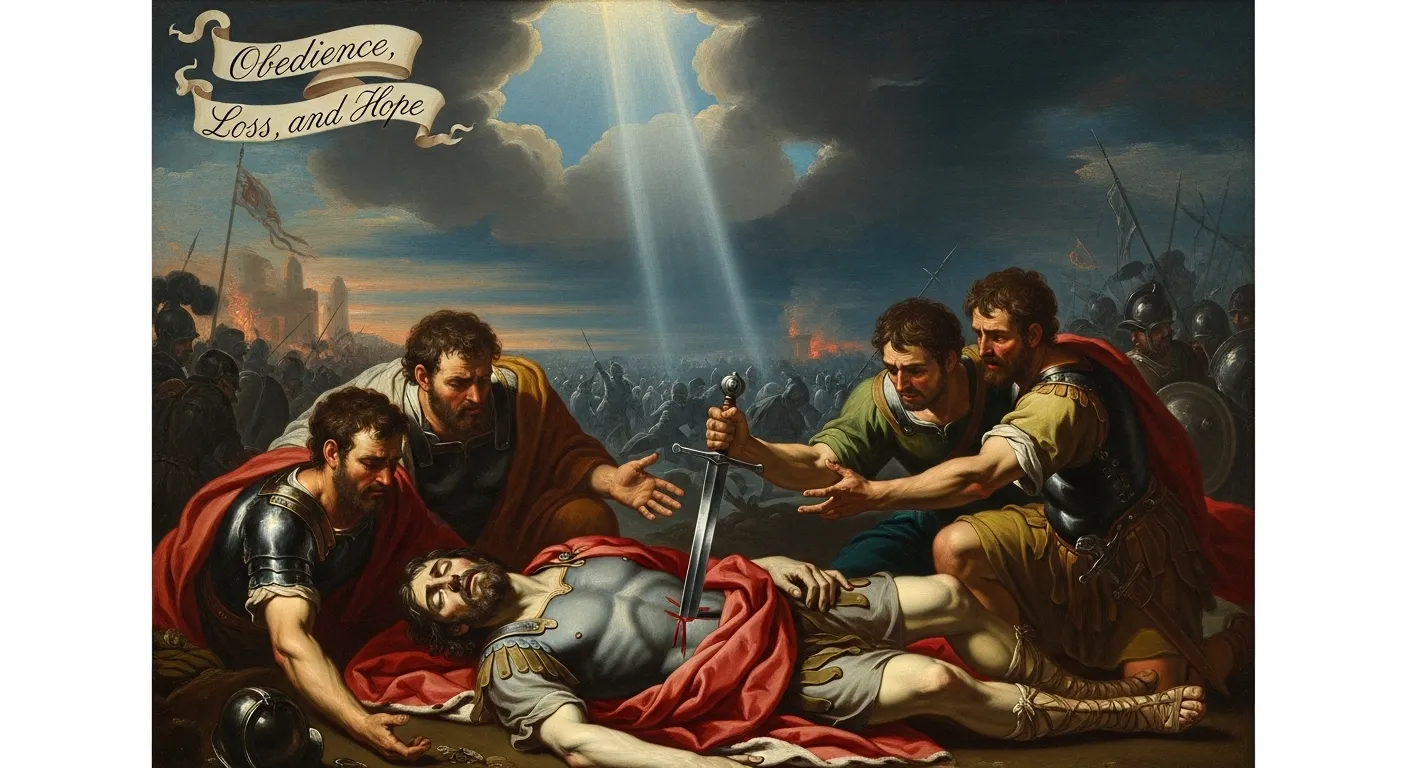 Death of Saul Meaning in the Bible