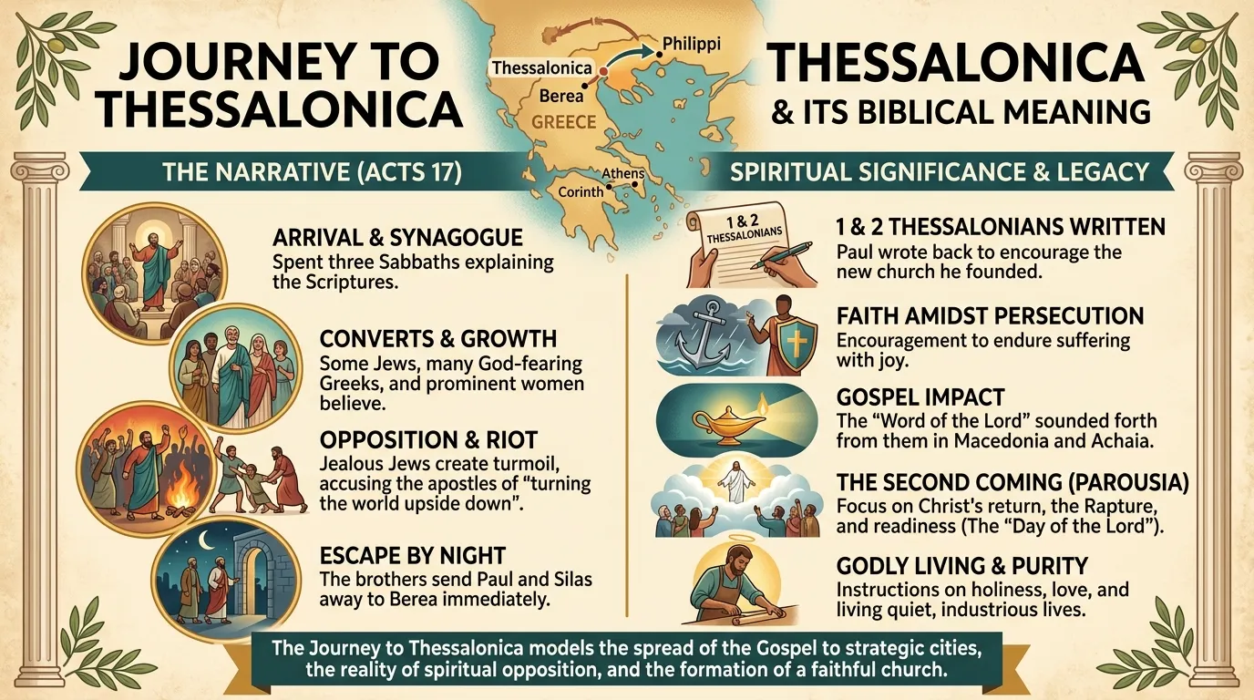 Journey to Thessalonica Meaning in the Bible