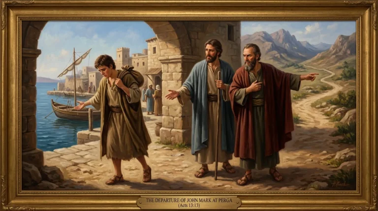 Mark Leaving Paul Meaning in the Bible