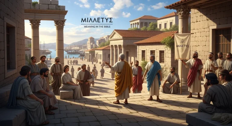 Miletus Meaning in the Bible