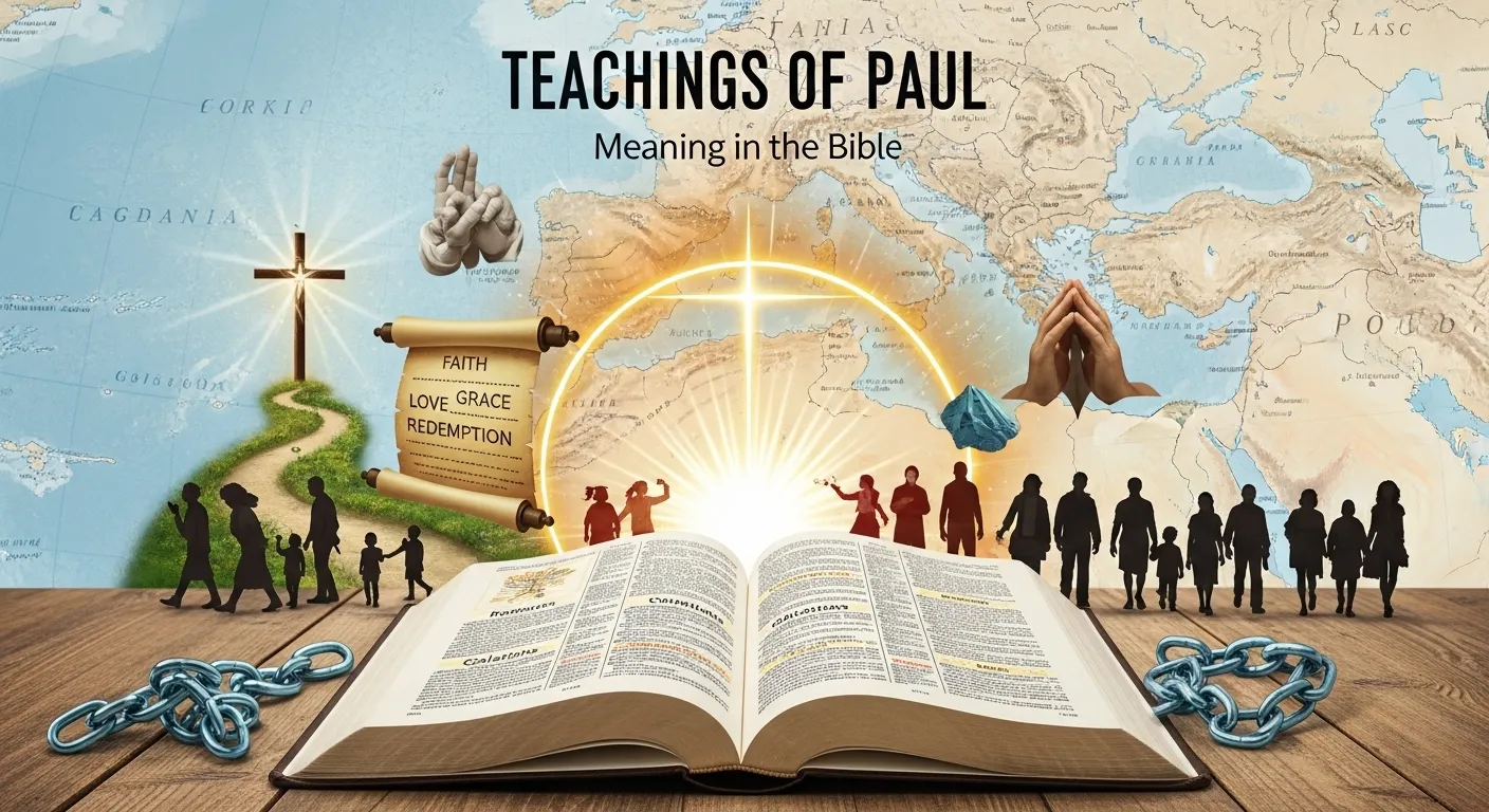 Teachings of Paul Meaning in the Bible