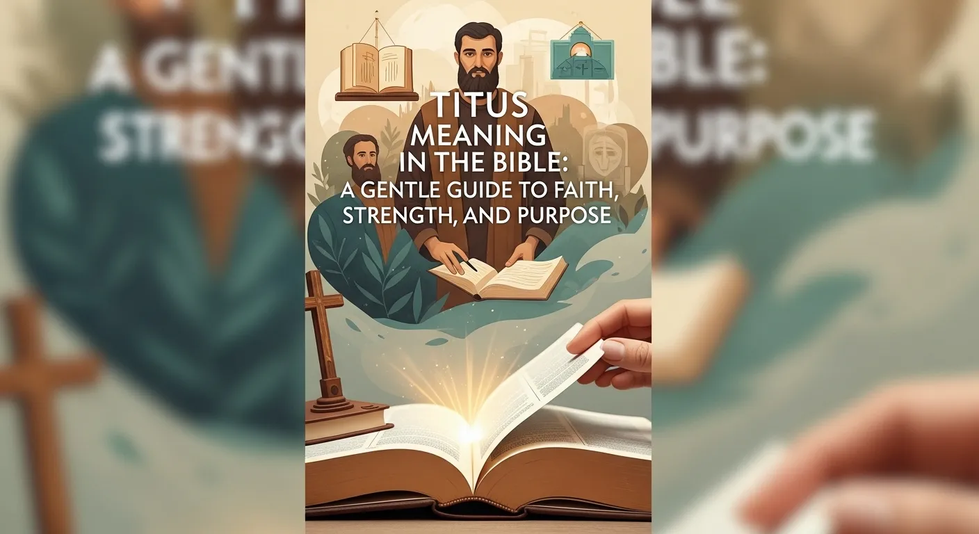 Titus Meaning in the Bible