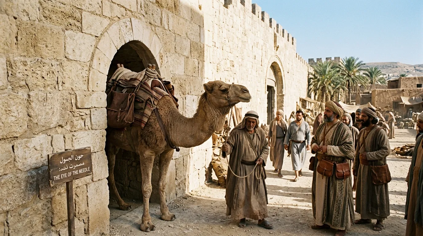 Camel Through the Eye of a Needle Meaning in the Bible