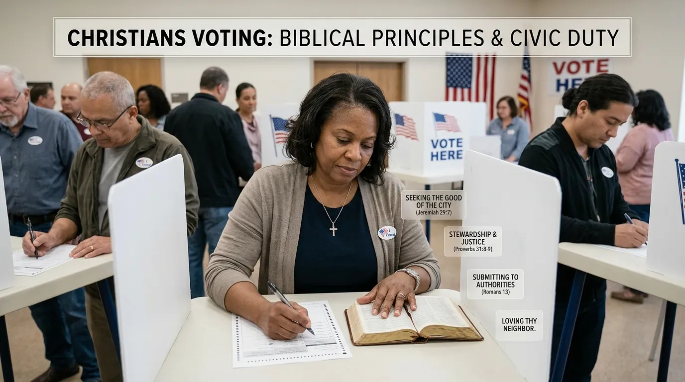 Christians Voting Meaning in the Bible
