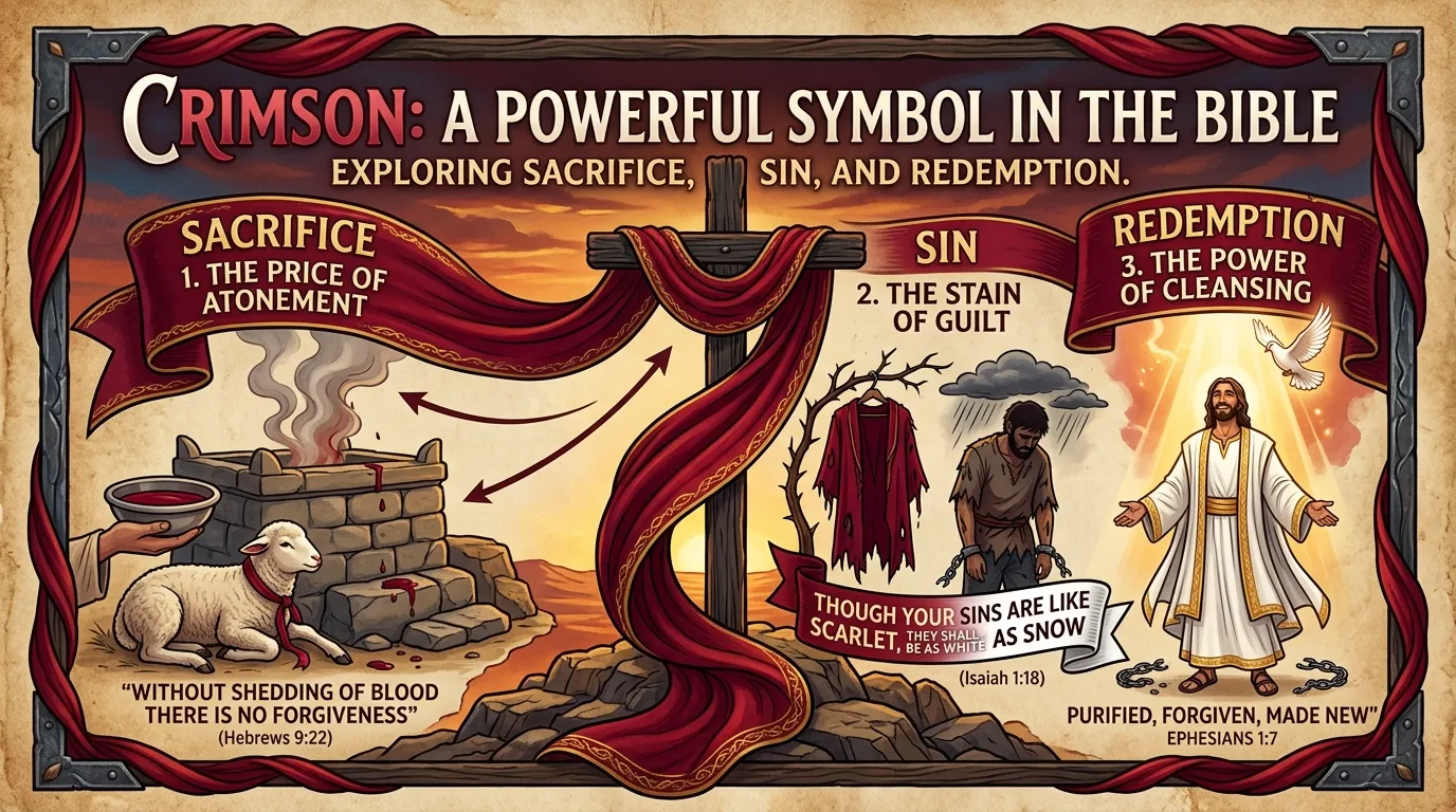 Color Crimson Meaning in the Bible