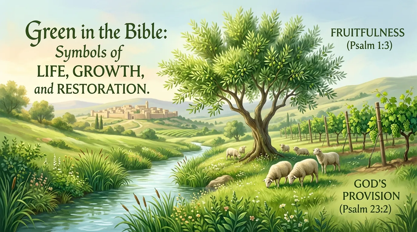 Color Green Meaning in the Bible