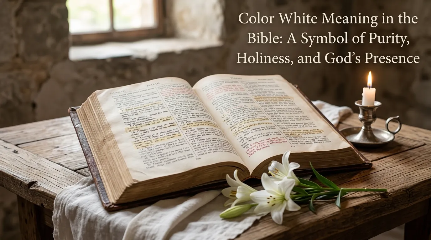 Color White Meaning in the Bible