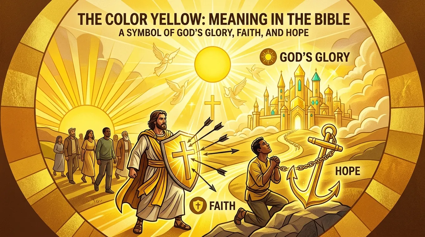 Color Yellow Meaning in the Bible