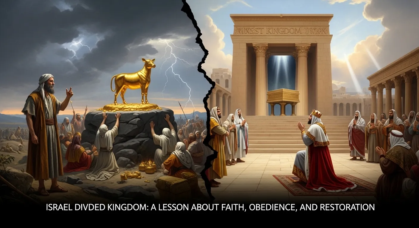Israel Divided Kingdom Meaning in the Bible