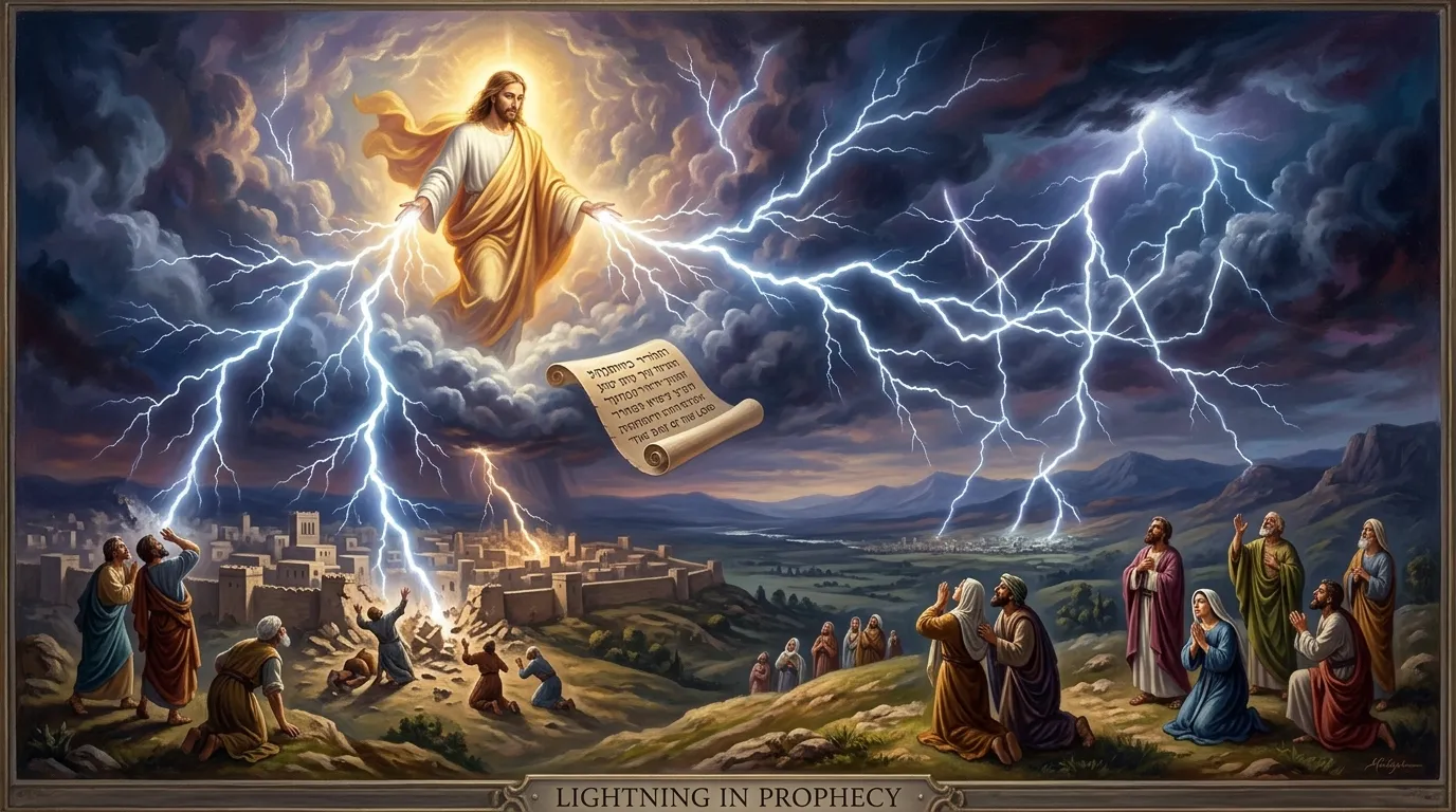Lightning in Prophecy Meaning in the Bible