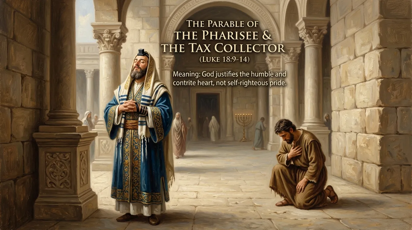 Parable of Pharisee and Tax Collector Meaning in the Bible