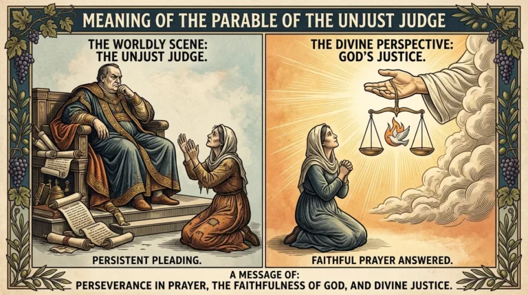 Parable of Unjust Judge Meaning in the Bible