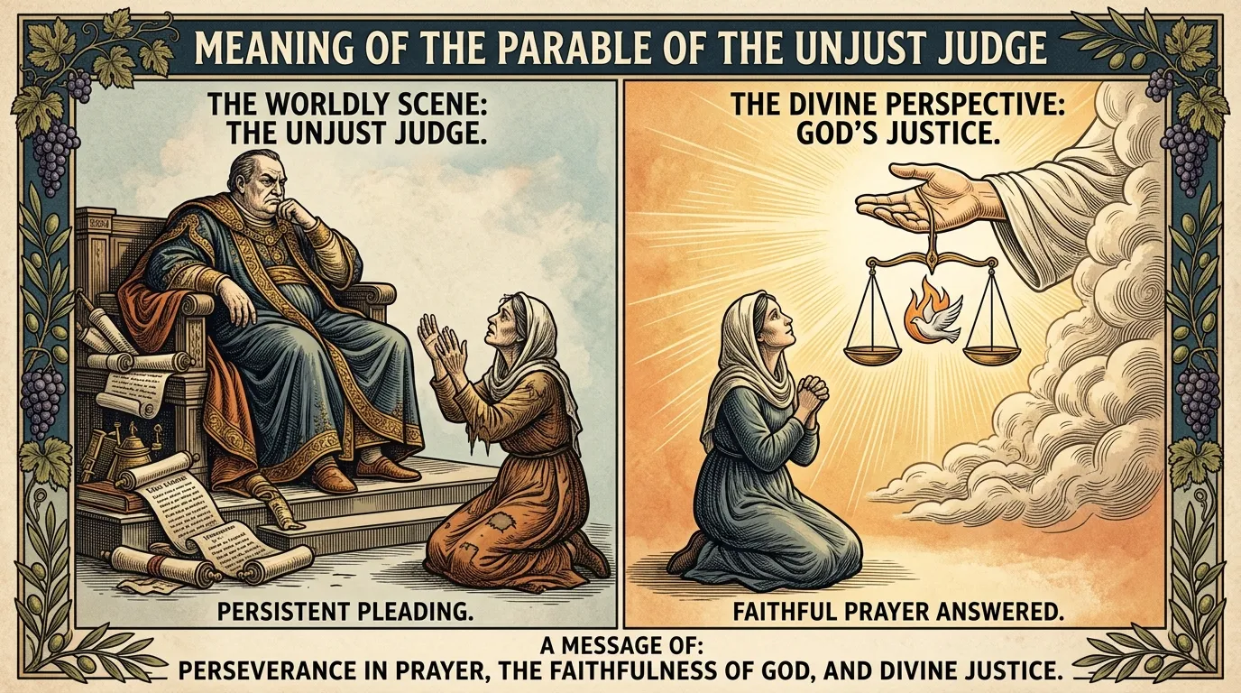 Parable of Unjust Judge Meaning in the Bible